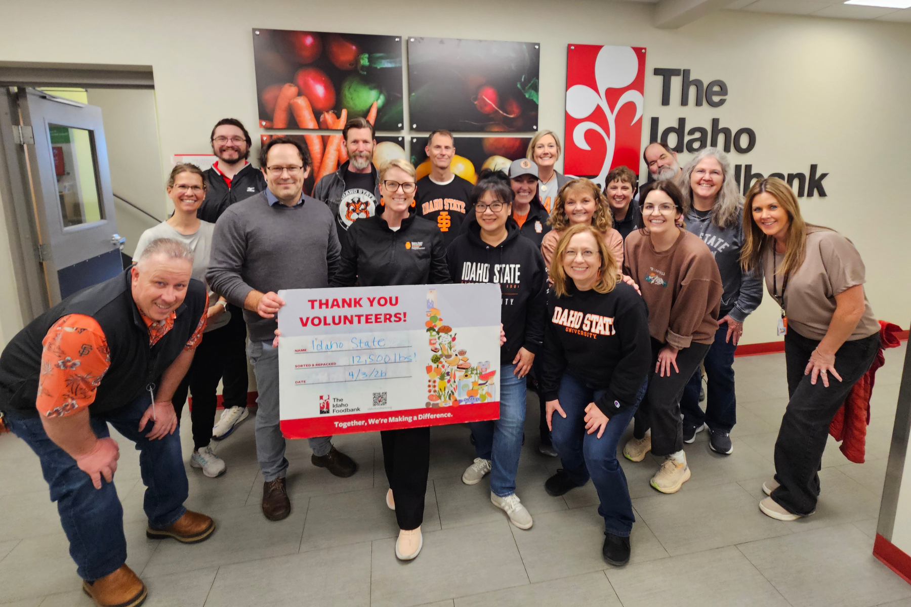 Meridian Idaho Food Bank Service Project