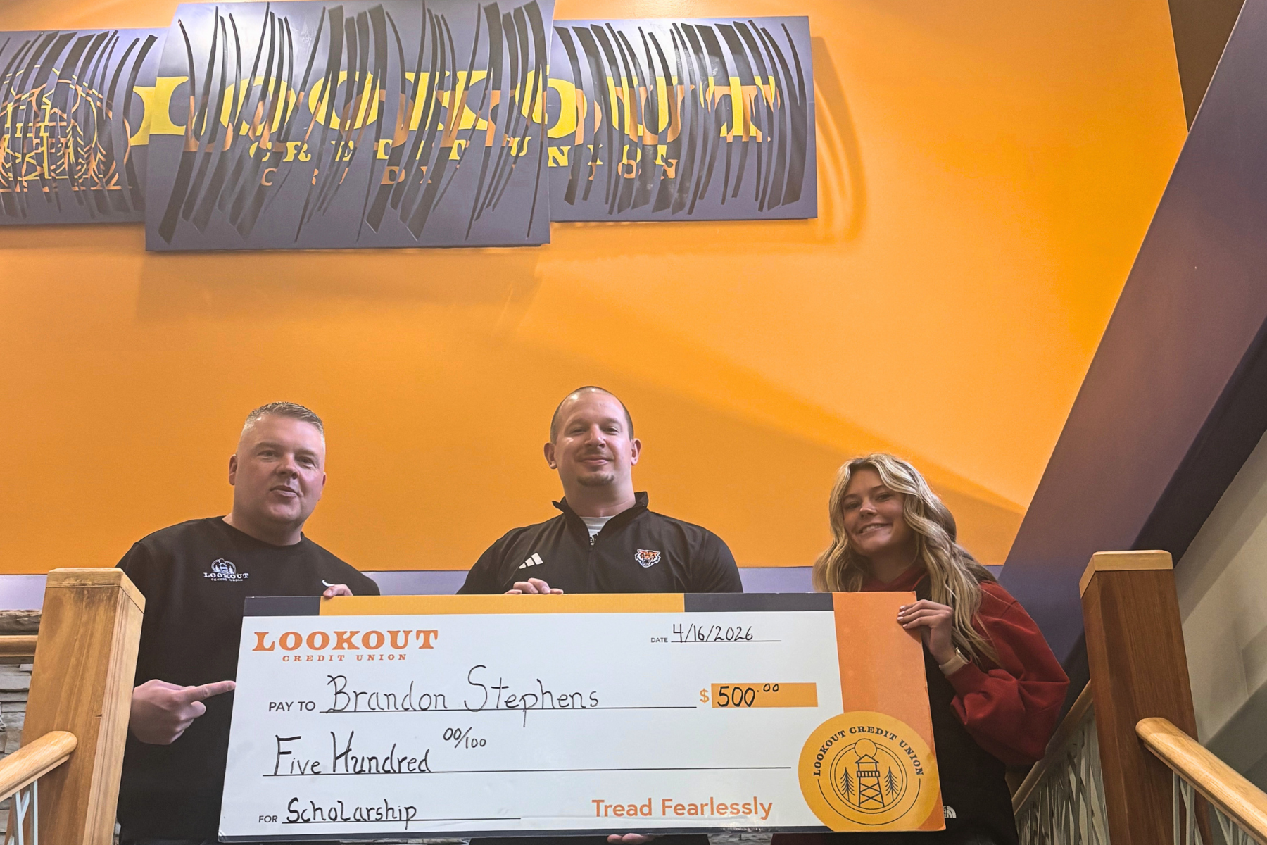 Lookout Professional Development Scholarship Winner Brandon Stephens
