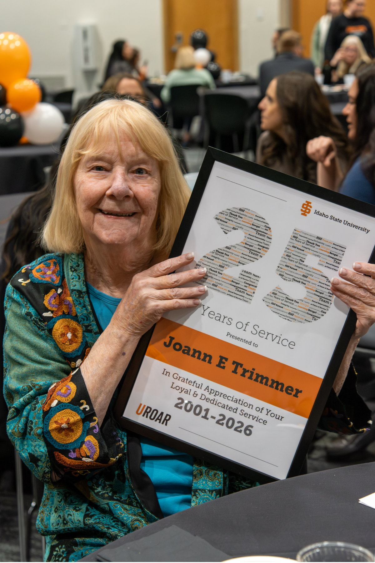 Years of Service Joann Trimmer