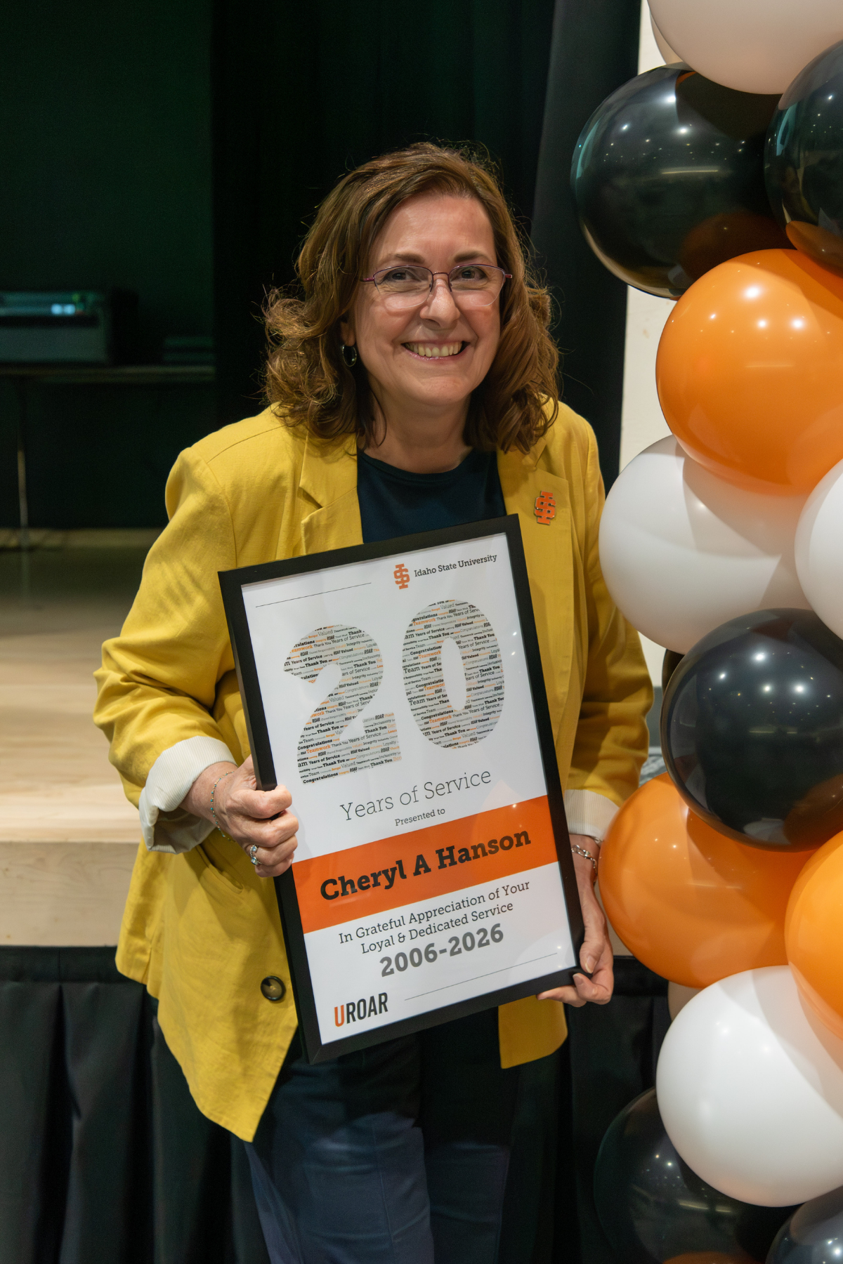 Years of Service - Cheryl Hanson