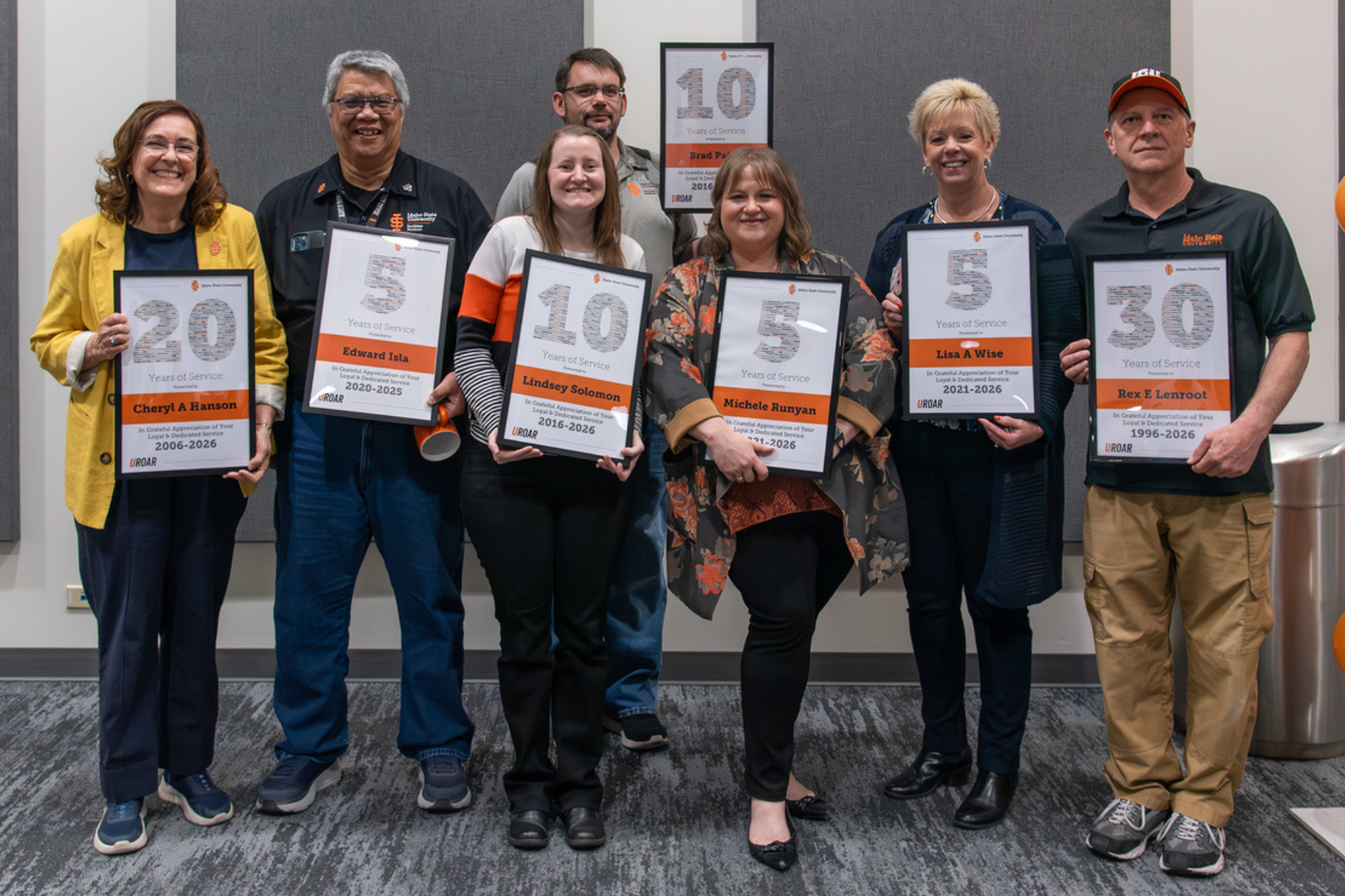 Years of Service Event