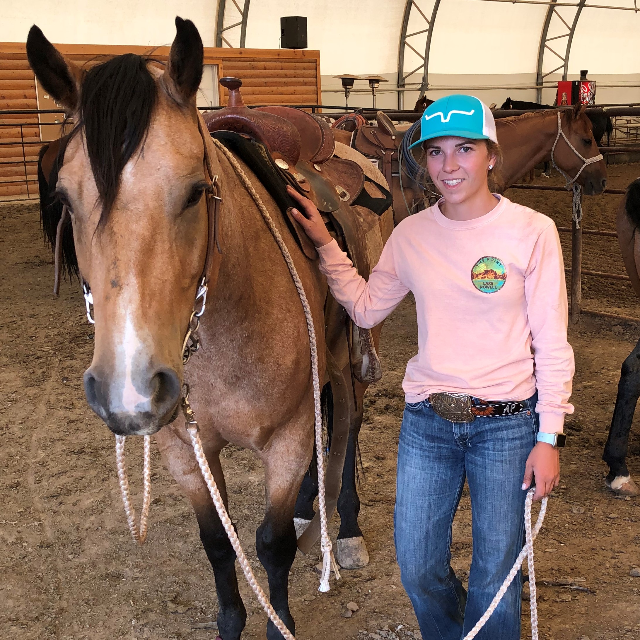 Amry and her horse