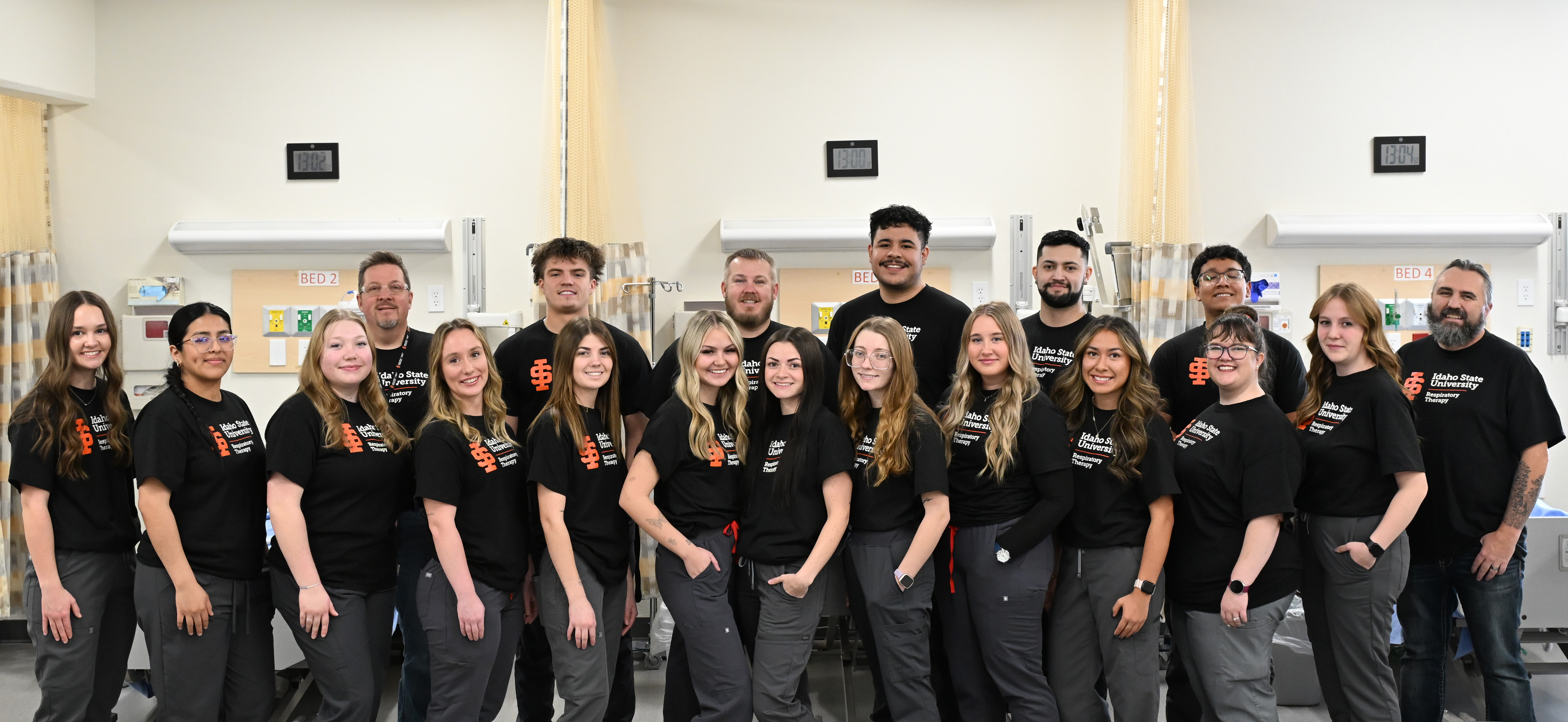 Students in the Respiratory Therapy Student Club