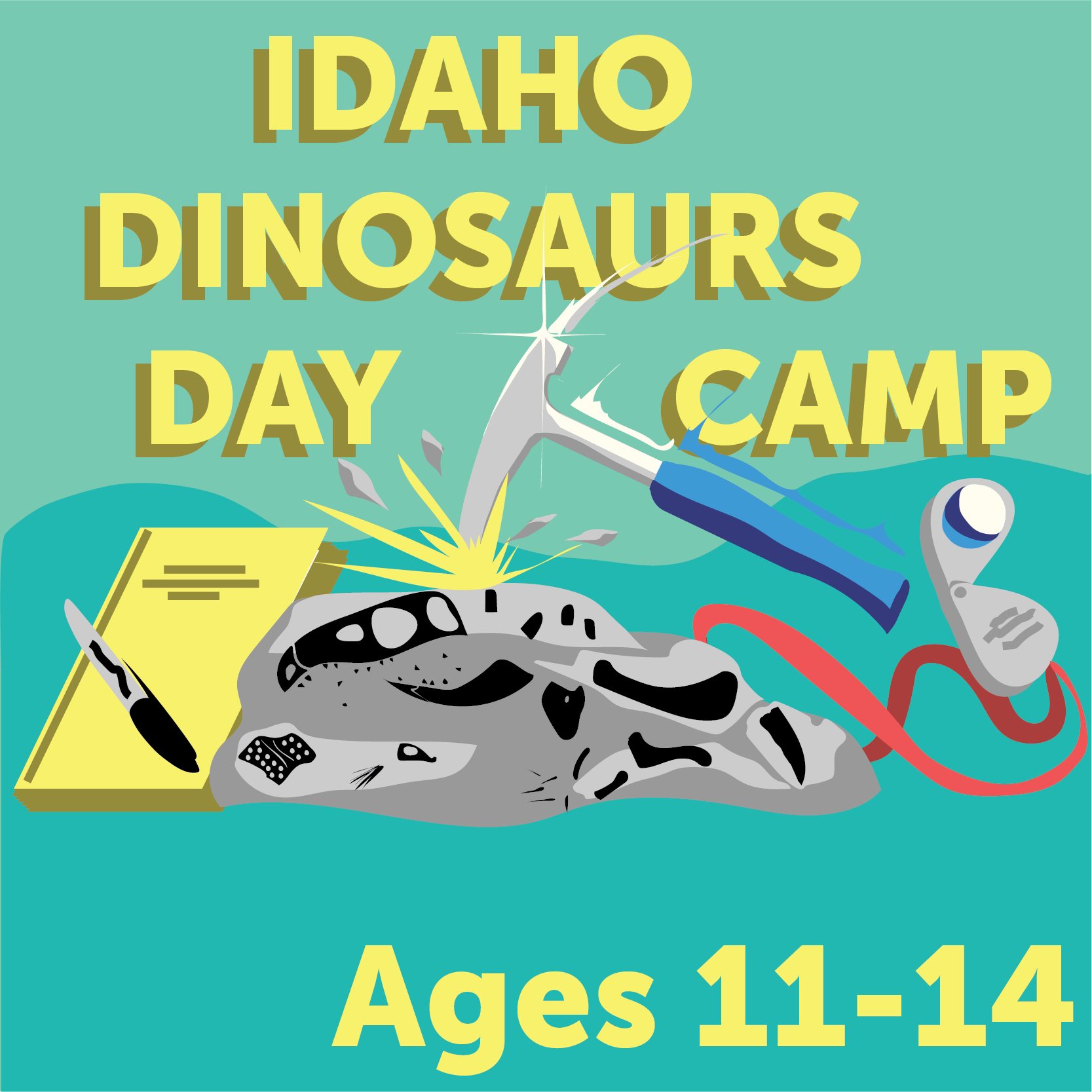 Idaho Dinosaur Day Camp, Ages 11-14