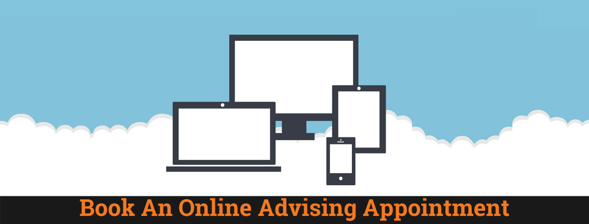 Book an online advising appointment.