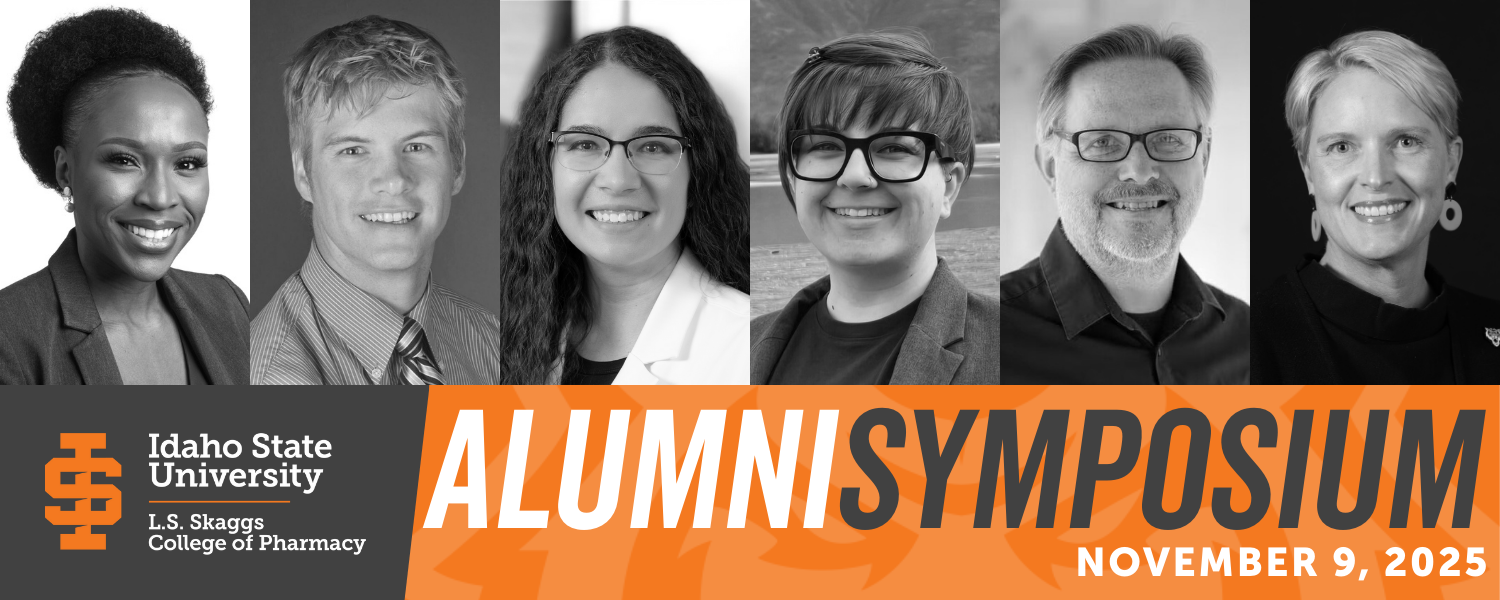 Six alumni presenting at the Alumni Symposium on November 9, 2025