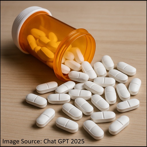 Spilled Pill Bottle