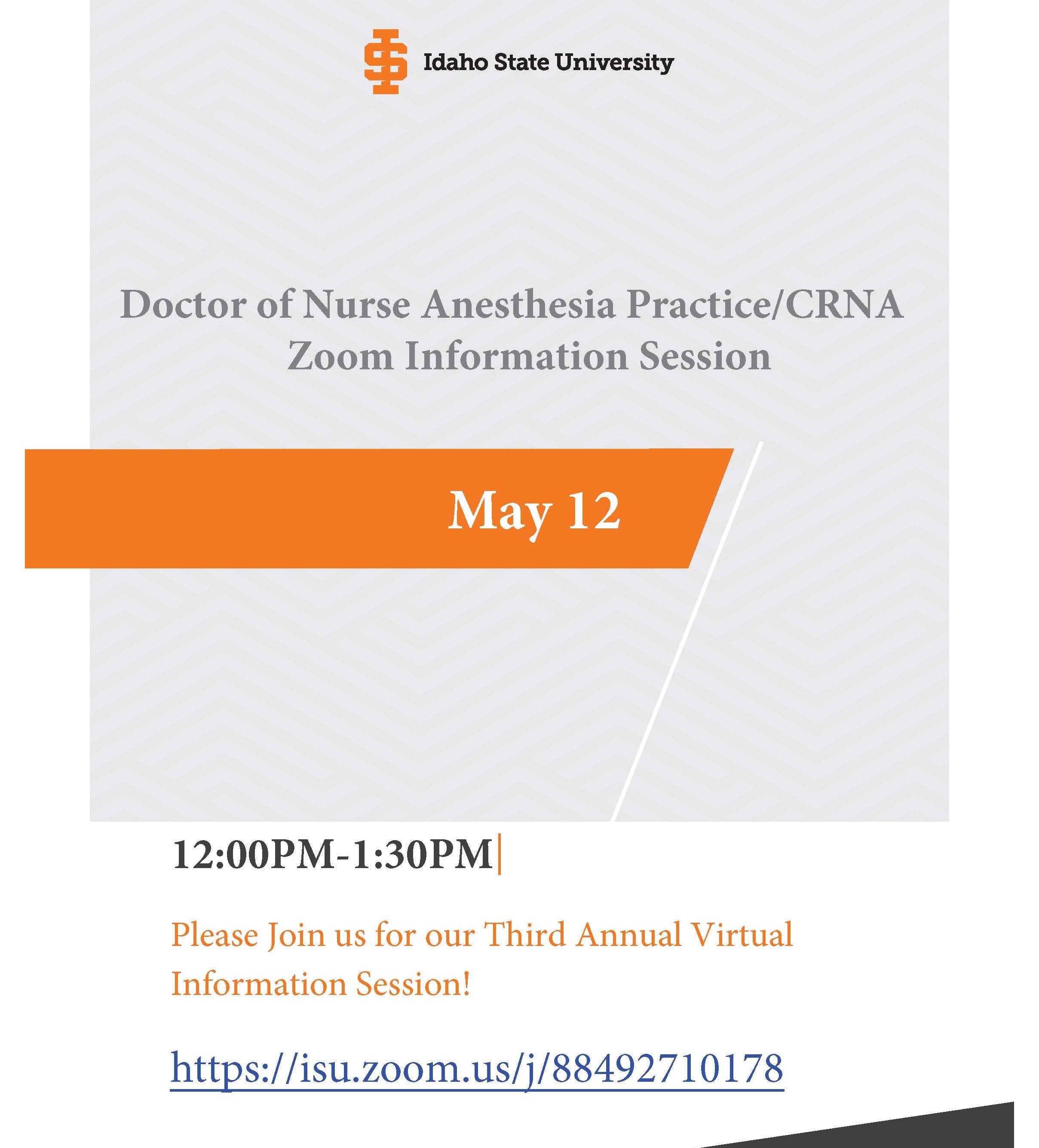 CRNA Information Session May 2026