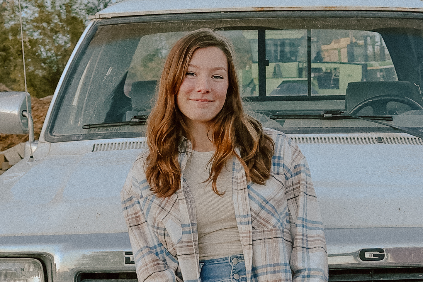 Girl in a flannel