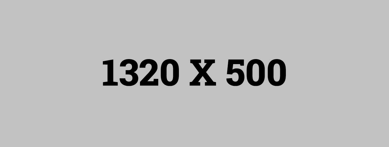 1320 by 500 pixels